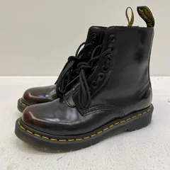 【加古川店】 中古 Dr.Martens | ドクターマーチン ブーツ 1460 PASCAL FRNT ZIP ブラウン 【128】