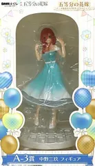 中野三玖 「DMMくじ 映画 五等分の花嫁～アニメ放送から5周年記念パーティー～」 A-3賞 フィギュア【1週間以内発送】