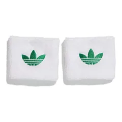 【Wimbledon2025】adidas Originals(アディダスオリジナルス) 2025 ユニセックス LONDON テニス シングルワイド リストバンド 2枚組 JW8533 ホワイト(25y7m)(193269998)【メール便発送】