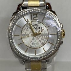 COACH コーチ シルバー クォーツ メンズCA.64.7.14.0978 - メルカリ