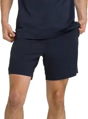 ウィルソン メンズ ボトムス ハーフパンツ・ショーツ Wilson Mens 8 Volley Tennishort Classic Navy ネイビーのサムネイル
