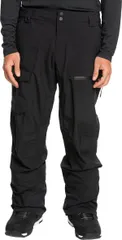 クイックシルバー メンズ ボトムス カジュアルパンツ Quiksilver Mens Utility Snow Pants Black ブラックのサムネイル