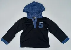 【新入荷!!】☆セット割対応☆ コムサイズム ベビー フード付きトップス 90cm （2221）