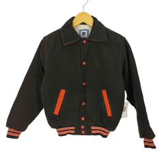 レノック RENNOC 80-90S 無地 コーデュロイ スタジアムジャンパー スタジャン メンズ import：L 