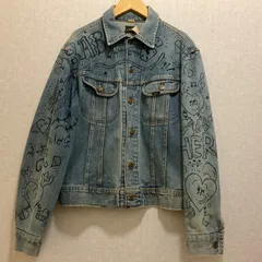Lee【リー】デニム ジャケット グラフィック ブルー 40