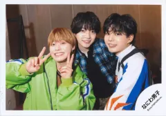 【中古】生写真(STARTO) なにわ男子/西畑大吾・長尾謙杜・大橋和也/横型・上半身/シングル「Doki it」MV＆ジャケ写オフショット/公式生写真