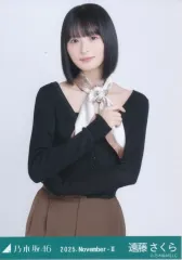 【中古】生写真(乃木坂46) 乃木坂46/遠藤さくら/上半身・スカーフ/「乃木坂46 2025.November-II」WebShop 限定ランダム生写真