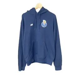 ニューバランス NEW BALANCE FC Porto Terry Hoodie パーカー プルオーバー レプリカユニフォーム ロゴ 長袖 MT231470 S 紺 ネイビー