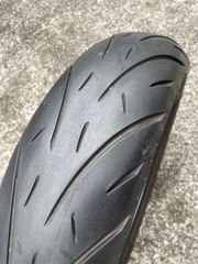 ダンロップ KR410 ラジアル 100/70R17 25分のみ走行 - メルカリ