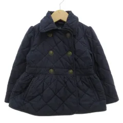 ラルフローレン RALPH LAUREN キルティングコート ダブルブレスト 中綿 女の子 100 紺 ネイビー /GV ■GY14