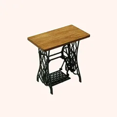 ソーイングマシーンテーブル ミシン台 組立キット スウィートスタイルシリーズ 1/24 コバアニ模型工房 SS-032 mokei工房 Cobaanii