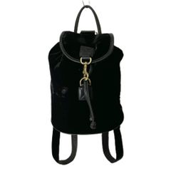 The Barnnet ザバーネット Little Black Velvet Backpack ベルベット