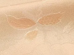 平和屋着物■上質な小紋　枝葉文　地紋お越し　正絹　逸品　CABE9650xi