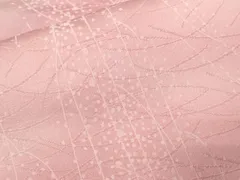 平和屋着物■上質な小紋　枝垂れ花文　暈し染め　正絹　逸品　CABE7644ev