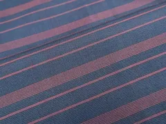平和屋着物■本場縞大島紬　横段文　正絹　逸品　CABE6751th