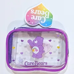 エスケイジャパン ケアベア クリアミニポーチ ベストフレンズベア
