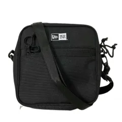 ニューエラ NEW ERA ショルダーバッグ 斜めがけ バッグ スクエア メッセンジャー ブラック