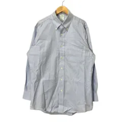 ブルックスブラザーズ BROOKS BROTHERS ボタンダウン シャツ ビジネス 15 1/2 スカイブルー