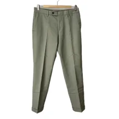 グリーンレーベルリラクシング ユナイテッドアローズ green label relaxing センタープレスパンツ スラックス M グレー