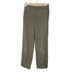 6 ROKU BEAUTY&YOUTH B&Y ロク ビューティーアンドユース SIDE PIN TUCK PANTS パンツ ストレートパンツ 36 グレー