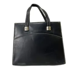 アールエルラルフローレン RL RALPH LAUREN ハンドバッグ トートバッグ レザー ブラック