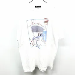 【新品】[印象N] arma bianca アルマビアンカ Tシャツ メンズ XXL 2XL 3L 白 綿100% SHAMAN KING シャーマンキング ホロホロ lette-graph 丸首 半袖のサムネイル