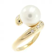 K18YG アコヤパール リング 8.6mm