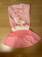 ロエムガールズ ニットワンピース (160)