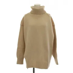 シップス SHIPS ニット セーター M ベージュ タートルネック 長袖 /LP