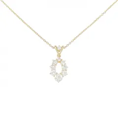 K18YG ダイヤモンド ネックレス 0.52CT