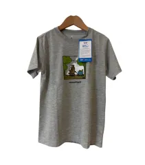 モンベル グレー 半袖 Tシャツ 140