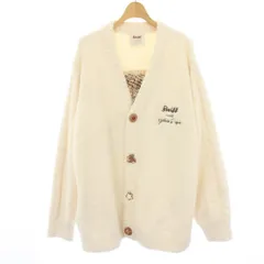 ジェラートピケ gelato pique シュタイフ STEIFF 25AW パウダージャガードカーディガン ルームウェア 長袖 ベア M-L アイボリー PUNT255037 /TK