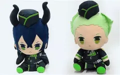 【中古】ぬいぐるみ 全2種セット マレウス＆セベク スペシャルハンドメイド風お座りぬいぐるみ 「ディズニー ツイステッドワンダーランド」
