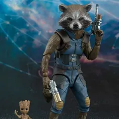 S.H.フィギュアーツ ロケット&ベビー・グルート『ガーディアンズ・オブ・ギャラクシー:リミックス』(魂ウェブ商店限定)［バンダイ］【1週間以内発送】