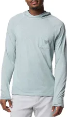 コロンビア メンズ アウター パーカー・スウェット Columbia Mens PFG Uncharted Neps Hoodie Crushed Blue ブルー