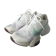 ナイキ NIKE エア ズーム スーパーレップ 2 White Green Glow スニーカー シューズ トレーニング CU5925-135 25.5cm ホワイト