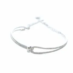 スワロフスキー SWAROVSKI Lifelong バングル ブレスレット アクセサリー ラインストーン クリスタル シルバーカラー 銀色 5368552 ■GY18 /MQ
