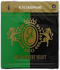【中古-非常に良い】D'Addario WoodWinds ダダリオ リード アルトサックス用 GRAND CONCERT SELECT RGC10ASX400 [硬さ:4.0] 10枚入り 【国内正規品】のサムネイル