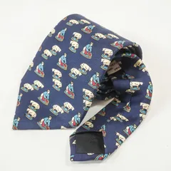 LOEWE ロエベ ネクタイ シルク 羊柄 アニマル 総柄 ネイビー ブルー スペイン製 メンズ ビジネス フォーマル スーツ 結婚式 成人式 入学式 卒業式 通勤 高級 ブランド おしゃれ レギュラータイ 紳士用 ドレス 小物 人気 上品