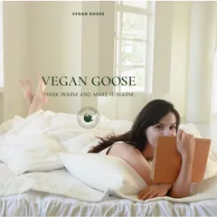 【韓国で話題】VEGAN GOOSE｜動物に優しいヴィーガン掛け布団 洗える 軽量