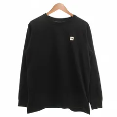 ザノースフェイス THE NORTH FACE スモールボックス Tシャツ カットソー L 長袖 ワンポイント 黒 ブラック NT32139 /NU ■ECT