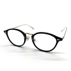 UNITED ARROWS ユナイテッドアローズ KANEKO OPTICAL 金子眼鏡 別注 Logan ローガン ボストン メガネ アイウェア ブラック ゴールド