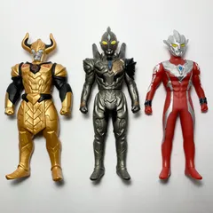 【まとめ売り】 ウルトラマンレグロス ウルトラマントリガー トリガーダーク アブソリュートディアボロ 3点セット