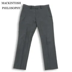 MACKINTOSH PHILOSOPHY Trotter マッキントッシュ フィロソフィー Frescloth★ スラックス パンツ Sz.40 メンズ グレーのサムネイル