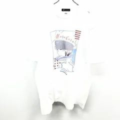 【新品/訳アリ】[印象NB] arma bianca アルマビアンカ Tシャツ メンズ XXXL 白 綿100% SHAMAN KING シャーマンキング ホロホロ lette-graph 半袖のサムネイル