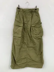 LOWRYS FARM ローリーズファーム ロングスカート F カーキ