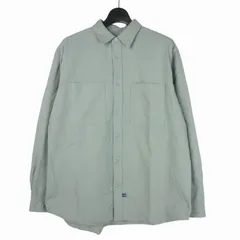 ノースフェイス パープルレーベル THE NORTH FACE PURPLE LABEL Double Pocket Field Work Shirt ダブルポケットフィールドワークシャツ 長袖 L ライトセージ N25FG062