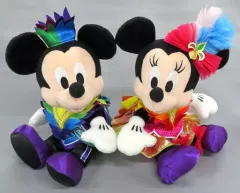 【中古】ぬいぐるみ ミッキー＆ミニー ぬいぐるみセット 「レッツ・パーティグラ!」 東京ディズニーランド限定