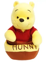 【中古】ぬいぐるみ プーさん＆ハニーポット ぬいぐるみ 「くまのプーさん」 ディズニーストア限定