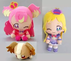 【中古】ぬいぐるみ 全3種セット コロっとまんまる プリフェイスぬいぐるみvol.2 「わんだふるぷりきゅあ!」
